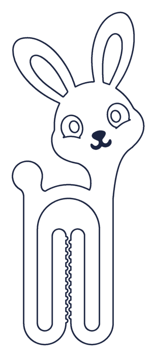 Dibujo del clip de conejito